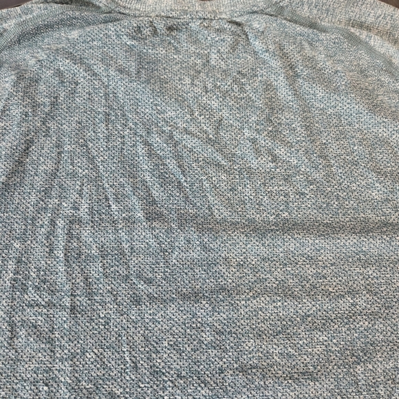 Men's VRST XL Circuit Seamless Space Dye Blue Green Performance T-Shirt New - Picture 10 of 12